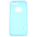 Coque iphone 5 bleu ciel silicone 