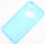 Coque iphone 5 bleu ciel silicone 