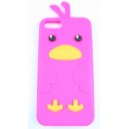 Coque iphone 5 rose fushia canard