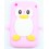 coque iphone 3g / 3gs pingouin rose pale silicone