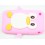 coque iphone 3g / 3gs pingouin rose pale silicone