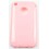 Coque Iphone 3G / 3GS rose silicone