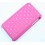 coque iphone 3g / 3gs rose fushia strass