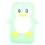 Coque Ipod Touch 4 Vert pingouin Silicone