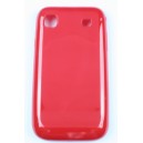 coque samsung galaxy s rouge silicone