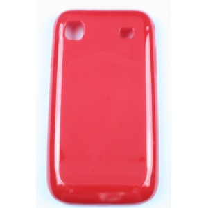 coque samsung galaxy s rouge silicone