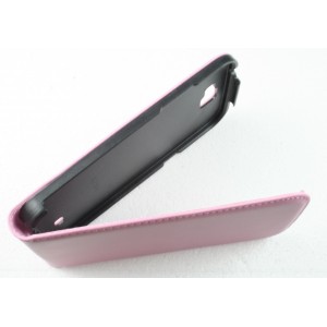 Etui rabat Samsung Galaxy Note 2 Rose pale