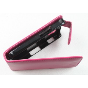 Etui rabat Samsung Galaxy Ace Rose fushia