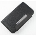 Etui rabat Portefeuille IPhone 4/ 4S noir