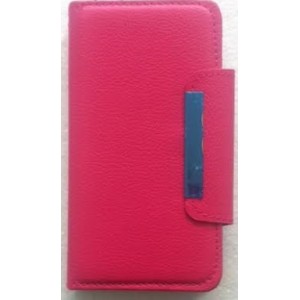 Etui portefeuille wiko cink peax rose