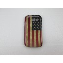 coque samsung galaxy s4 mini drapeau américain usé