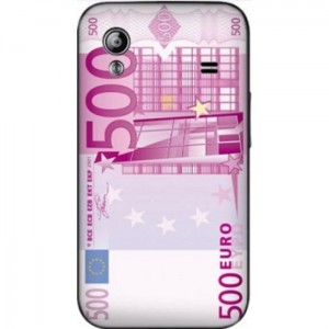 Coque Samsung Galaxy ace "500 euros"