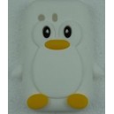 Coque Samsung Galaxy Y Pingouin Blanc