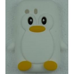 Coque Samsung Galaxy Y Pingouin Blanc