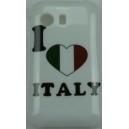 Coque samsung galaxy Y Italie cœur