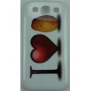 Coque samsung galaxy S3 blanche i love patate