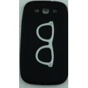 Coque Samsung Galaxy S3 noir lunette 